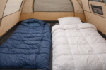 Warm en comfortabel slapen: slaapzak of dekbed in de tent?